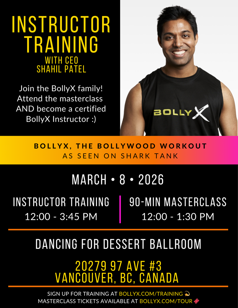 BollyX Instructor Certification Training - BEAST Package - One Year Launch