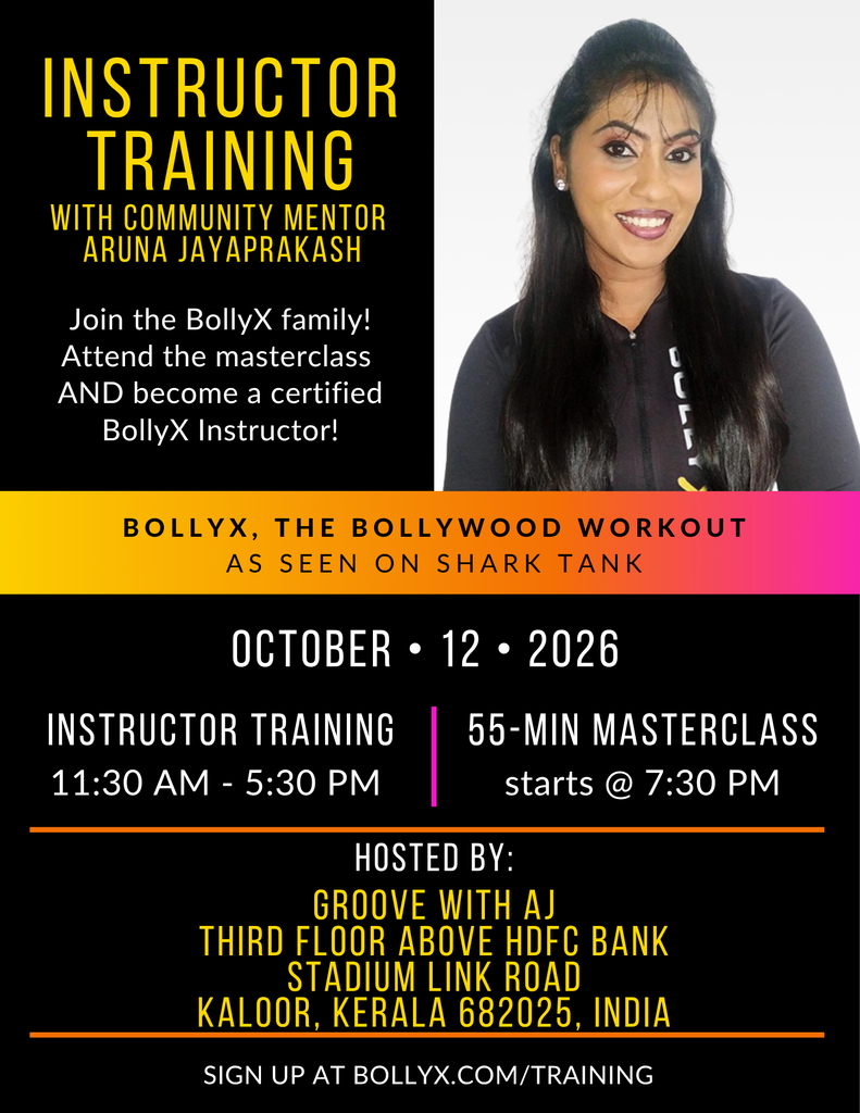 BollyX Instructor Certification Training