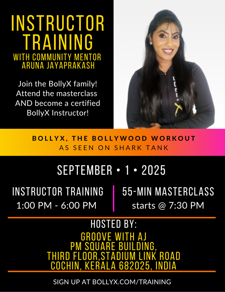 BollyX Instructor Certification Training