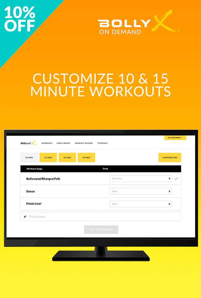 Three Months of BollyX On Demand - At Home Workouts