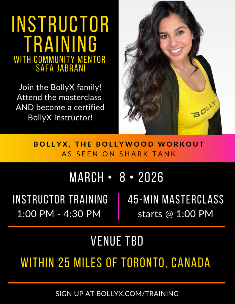 BollyX Instructor Certification Training