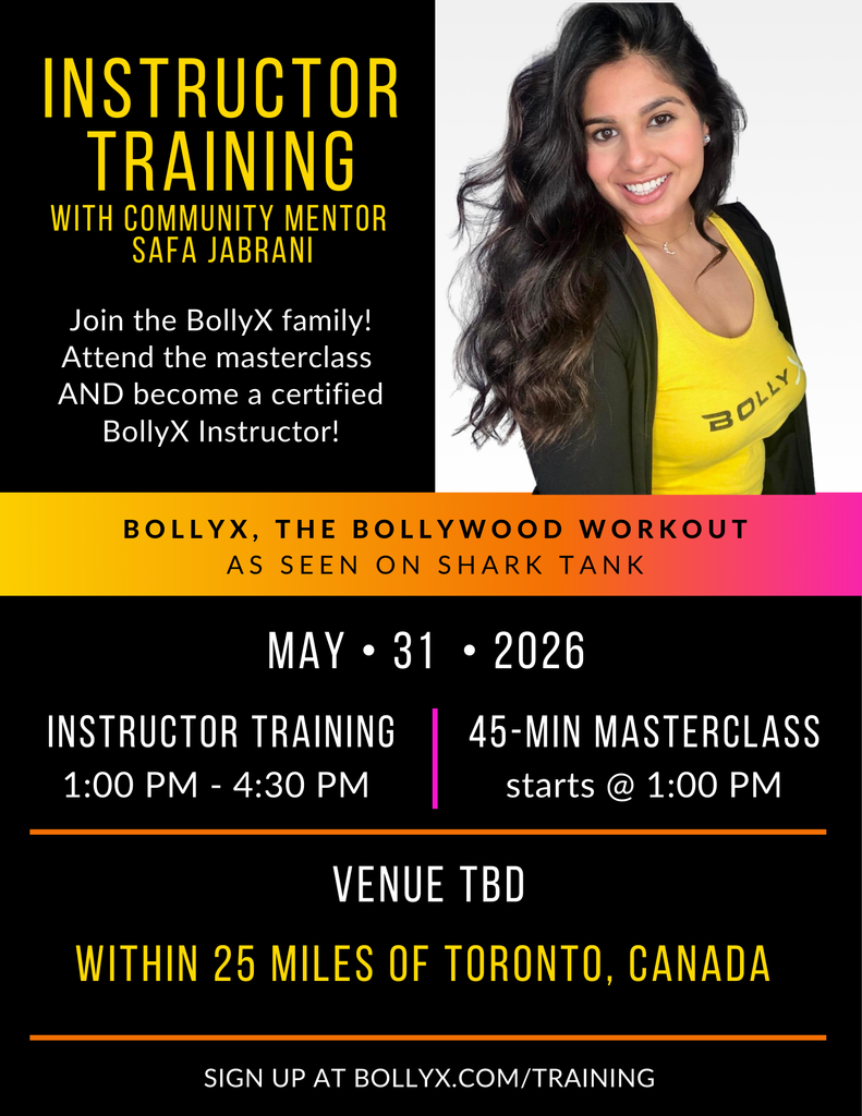 BollyX Instructor Certification Training - BEAST Package - One Year Launch