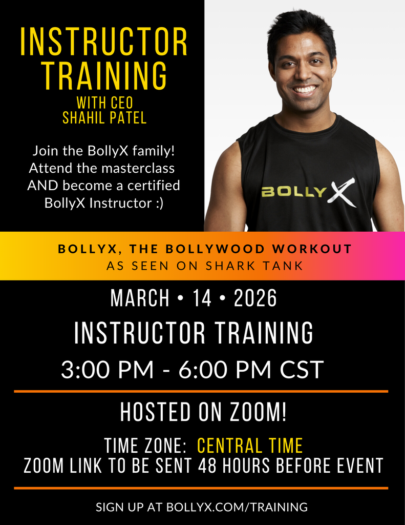 BollyX Instructor Certification Training