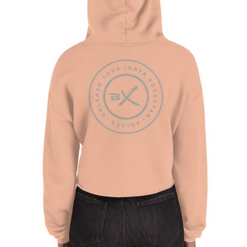 Unleash Your Inner Rockstar Crop Hoodie